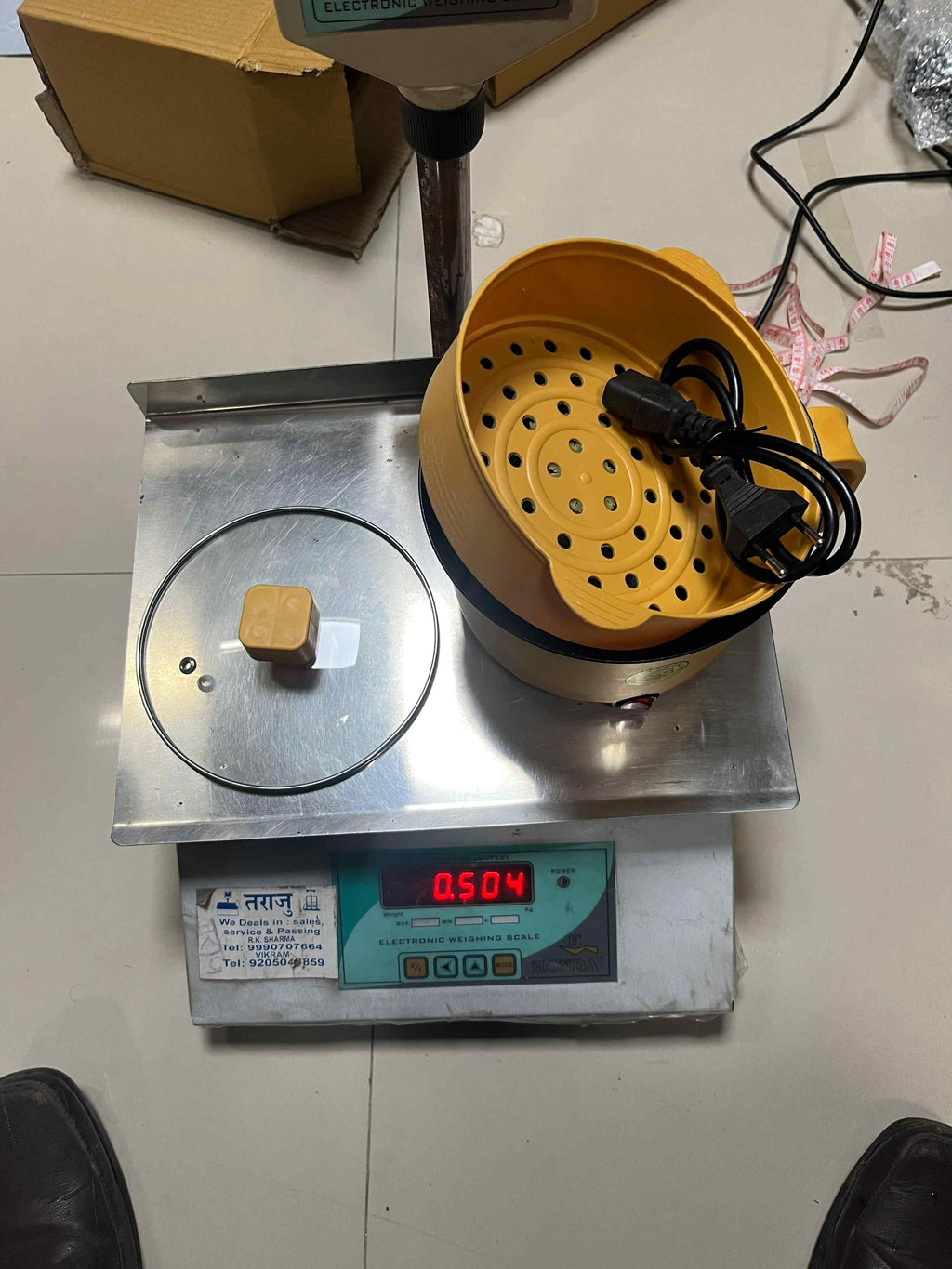 Multipurpose Electric Cooker with Steamer 1.8L