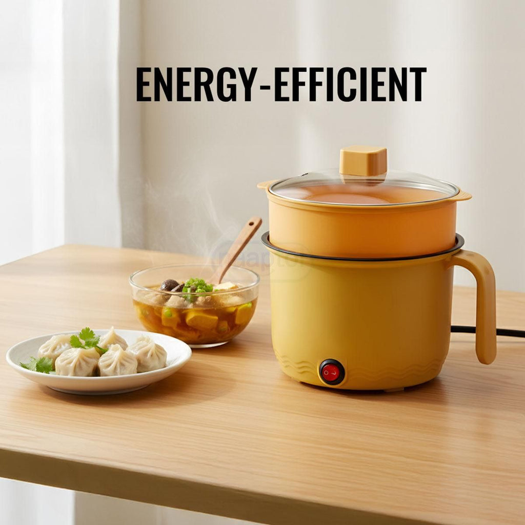 Multipurpose Electric Cooker with Steamer 1.8L