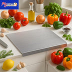 Say Goodbye to Bacteria: Invest in Myallneed High-Grade Premium Stainless Steel Chopping Board — The Last Board You’ll Ever Need | 100% Hygienic & Lifetime Durable | Invest in Your Family’s Health: